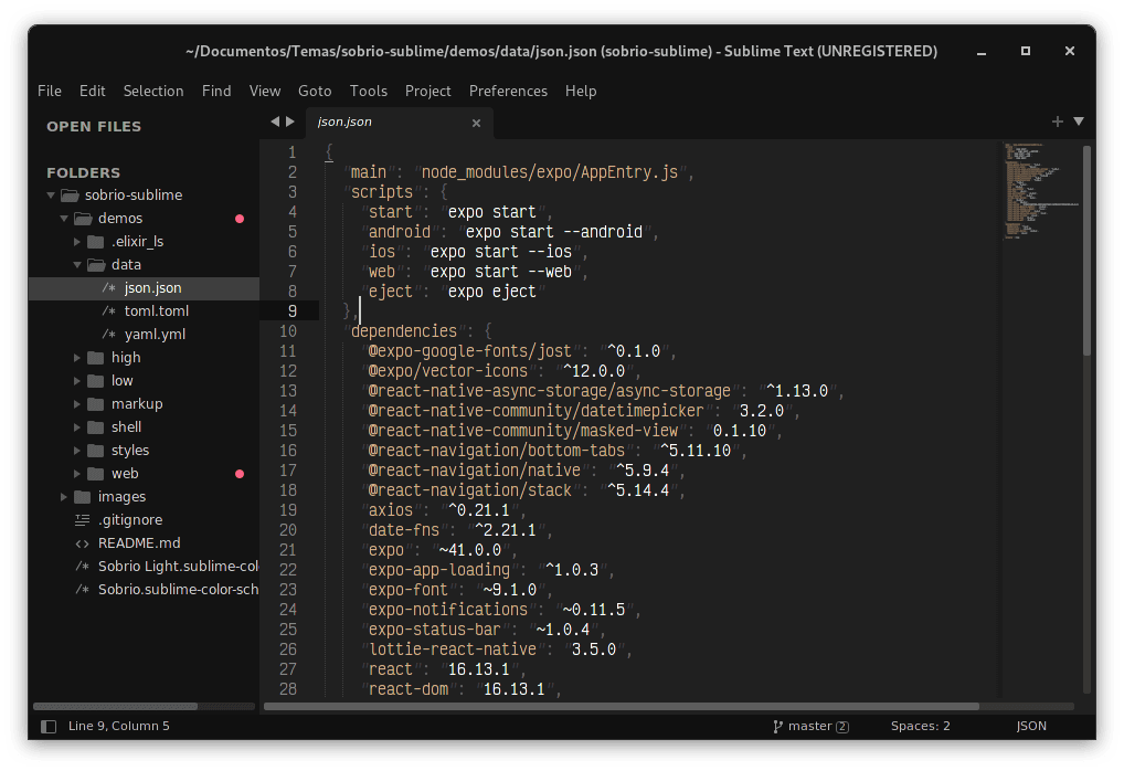 json- screenshot